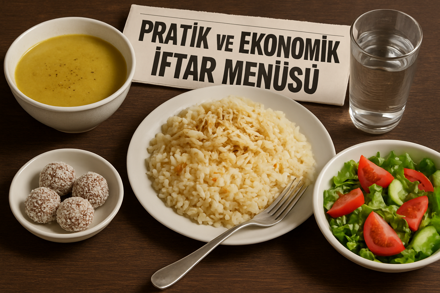 Pratik ve Ekonomik İftar Menüsü